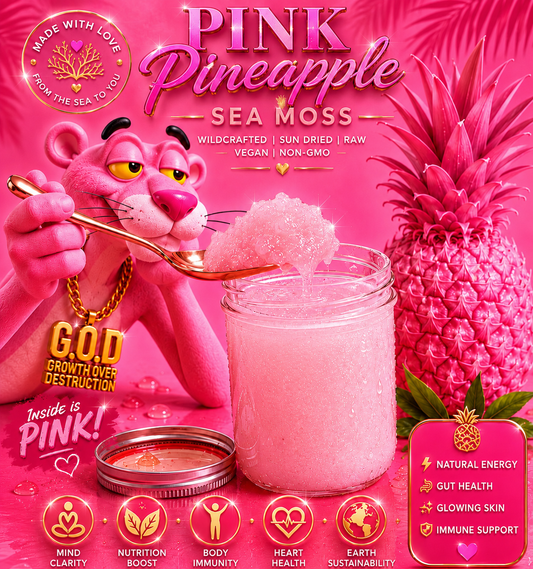Pink Pineapple Sea Moss Gel